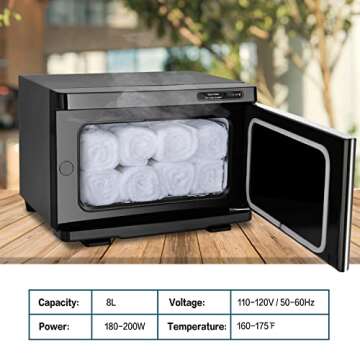 Salon Señor Hot Towel Warmer for Luxurious Spa Experience