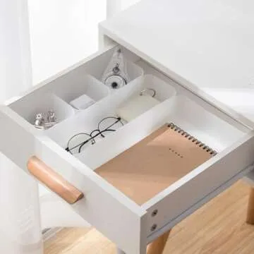 Poeland 10 Pcs Drawer Organizer for Home and Office