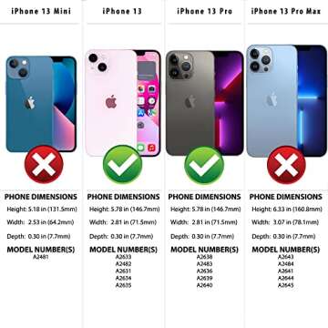 SafeSleeve EMF Protection Anti Radiation iPhone Case: iPhone 13, iPhone 13 Pro RFID Card Holder Bloc...