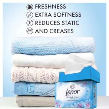 Lenor Spring Awakening Dryer Sheets - Fresh Laundry