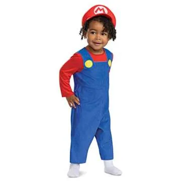 Disguise Infant Mario Costume for Little Gamers