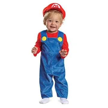 Disguise Infant Mario Costume for Little Gamers