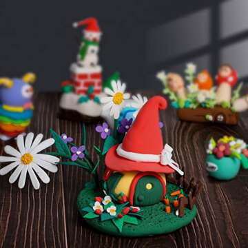 ifergoo Air Dry Clay, 36 Colors Magic Foam DIY Molding Clay for Slime add ins & Slime Supplies, Easy to use, Great Gift for Kids