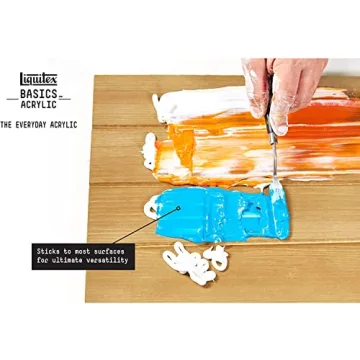 Liquitex BASICS Acrylic Paint Set with 24 Vivid Colors