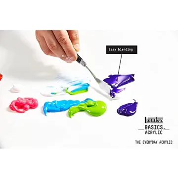 Liquitex BASICS Acrylic Paint Set with 24 Vivid Colors