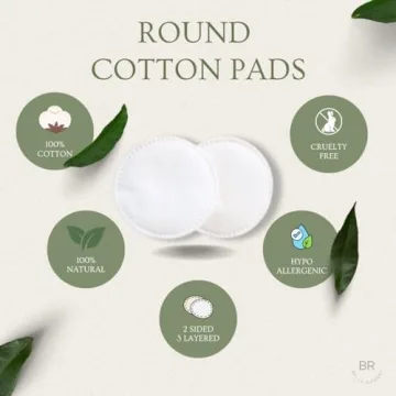 Eco-Friendly Bella Romani Cotton Rounds 200 Pads