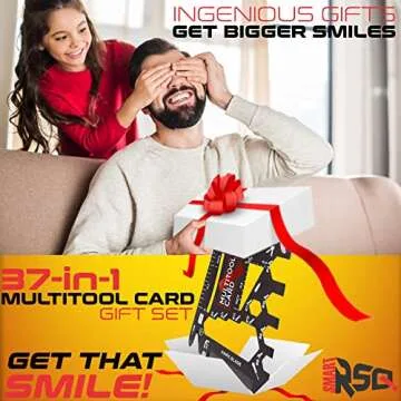 37-in-1 Credit Card Multitool: Ultimate Gift for Him