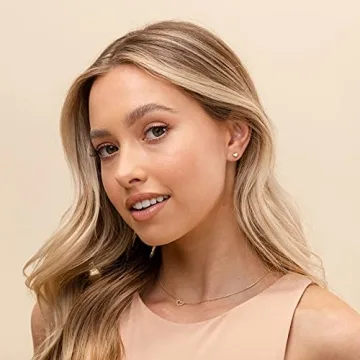 PAVOI Tiny Heart Stud Earrings for Sensitive Ears