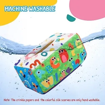 URMYWO Baby Tissue Box Toy for Sensory and Fine Motor Skills