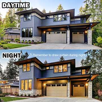 WPCTEV Reflective Window Film Mirror One Way Daytime Privacy Anti UV Static Cling Window Film Removable Decorative Screen Stickers Black & Silver 6 Mil 35.4 Inch x 6.5 Feet