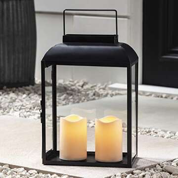 LED Flameless Candle Lantern | Indoor & Outdoor Use