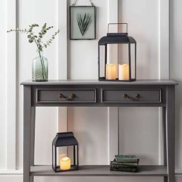 LED Flameless Candle Lantern | Indoor & Outdoor Use