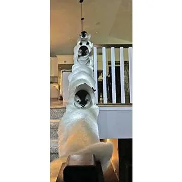 Midlee Christmas Penguin Stairway Holiday Decoration Set