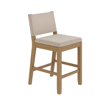 Nathan James Linus Comfortable Modern Bar Stool
