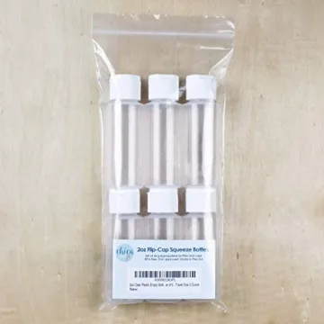 Chica and Jo 2oz Travel Squeeze Bottles Set - BPA-Free