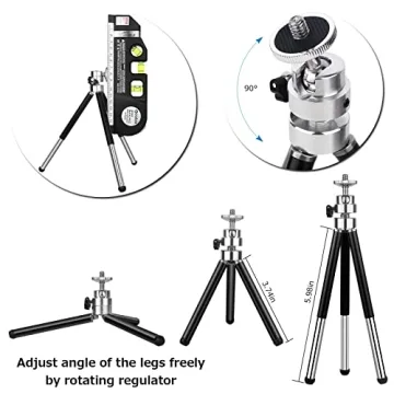 Versatile Qooltek Laser Level with Measuring Tape & Tripod