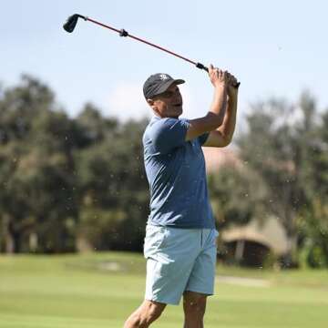 Performance Golf Straight Stick - Automatic Swing Trainer for Perfect Golf Swings I Auditory Feedback I Core Mechanics Improvement (Driver, Right Hand)