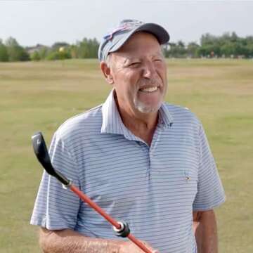 Performance Golf Straight Stick - Automatic Swing Trainer for Perfect Golf Swings I Auditory Feedback I Core Mechanics Improvement (Driver, Right Hand)