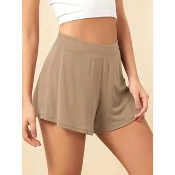 ODODOS Modal Soft Lounge Shorts for Women Sleepwear
