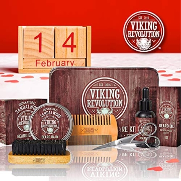 Viking Revolution Beard Kit - Grooming Essentials for Men