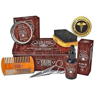 Viking Revolution Beard Kit - Grooming Essentials for Men