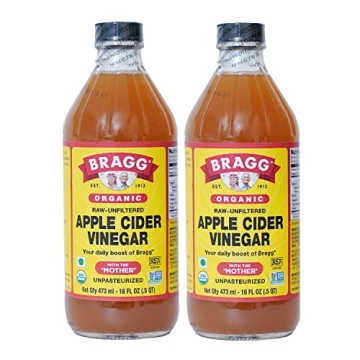 Bragg Organic Apple Cider Vinegar Raw Unfiltered 2-Pack