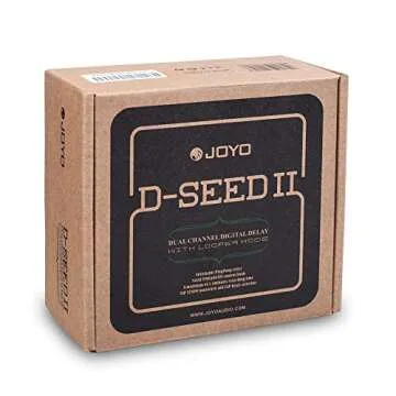 JOYO D-SEED-II Stereo Looper & Delay Pedal for Guitar