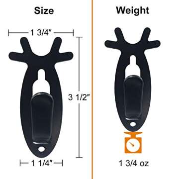 Highwild European Mount Skull Hanger, Antler Style - 5 Pack