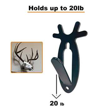 Highwild European Mount Skull Hanger, Antler Style - 5 Pack