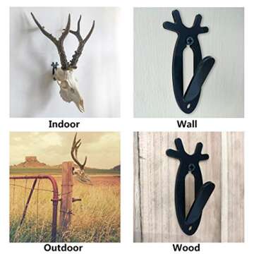 Highwild European Mount Skull Hanger, Antler Style - 5 Pack
