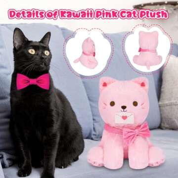 LSYDCARM Pink Cat Plush - Perfect Plush Toy for All Ages