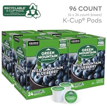 Green Mountain Coffee Roasters Wild Mountain Blueberry Keurig Single-Serve K-Cup pods, Light Roast C...