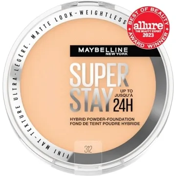 Maybelline Super Stay Powder Foundation, Up to 24HR Wear 312