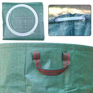 PHYEX 132 Gallon Gardening Bags - Durable Yard Waste Solution