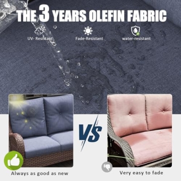 LayinSun 6 Pieces Outdoor Patio Furniture Set for Your Space