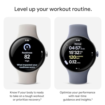 Google Pixel Watch 4 - Premium Smartwatch with Heart Rate Tracking