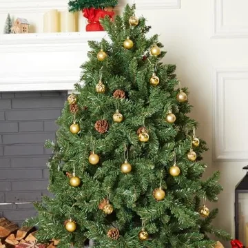 Shatterproof Gold Mini Christmas Balls Set for Holiday Decor