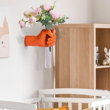 XYQXYQ Creative Wall Hanging Sculpture with Test Tube Vase