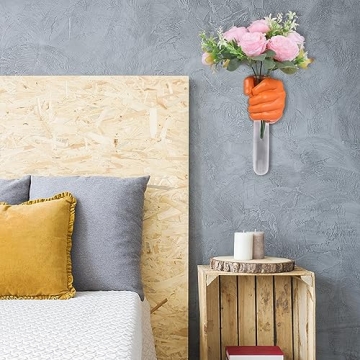 XYQXYQ Creative Wall Hanging Sculpture with Test Tube Vase