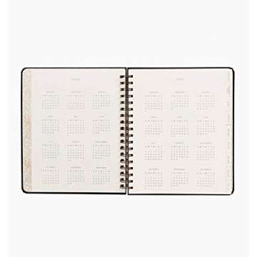 2020 Wild Rose Spiral Bound Planner by Rifle Paper Co.