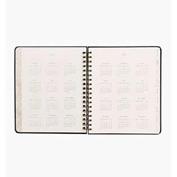 2020 Wild Rose Spiral Bound Planner by Rifle Paper Co.