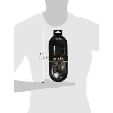 Andis Straight Shears, Right-Handed, Professional Dog and Cat Grooming