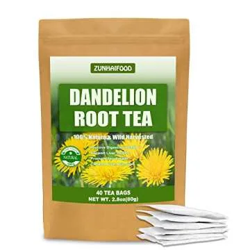 Natural Dandelion Root Tea Bags - Premium Herbal Tea