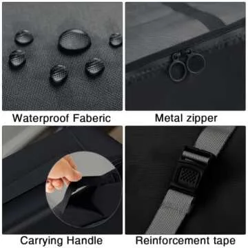 Blibly Packing Cubes for Suitcase, 9 PCS Lightweight Travel Luggage Organizers Set, Waterproof Luggage Packing Cubes for Travel Accessories(Black)