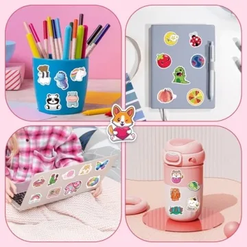 200PCS Cute Waterproof Stickers for All Ages