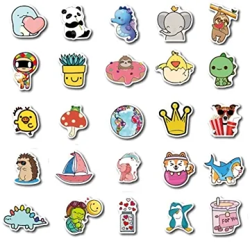 200PCS Cute Waterproof Stickers for All Ages