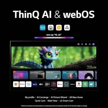 LG C3 Series 65-Inch 4K OLED Smart TV with Alexa