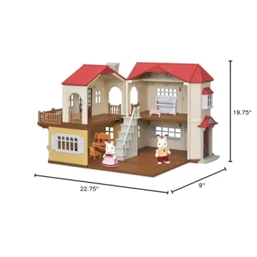 Calico Critters Grand Mansion Gift Set for Kids
