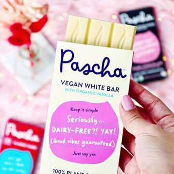 Pascha Vegan White Chocolate Bars - Gluten Free Treats