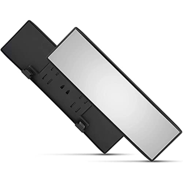 Verivue Universal Panoramic 12-Inch Rear View Mirror, Anti-Glare Wide Angle Car Mirror, Rearview Mir...